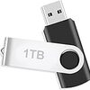 USB のフラッシュ ドライブ 1TB、SVEPVOGV の超高速 USB 3.0 ドライブ、PC のための 1000GB 大容量のフラッシュ・メモリの棒、携帯用折目 1TB の親指ドライブ、100Mb/s まで読まれた速度の USB ジャンプ ドライブ