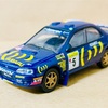 cm's  1/64  SUBARU  IMPREZA  WRX  1995  Monte  Cario  C.Sainz　cm's  RALLY  CAR  COLLECTION  SS.10  SUBARU  