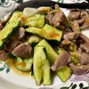 砂肝を炒めて食べたら美味しかった