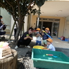 ♪水をたくさんくんできて～♪