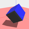 Three.js　クォータニオン（Quaternion）による回転