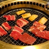 家族と、国産牛焼肉　あみやき亭にてランチ