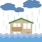 梅雨出水（つゆでみず）