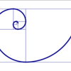 Python/Matplotlibでフィボナッチ螺旋を描いてみた