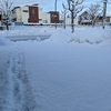 連日の雪かき