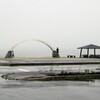 大雨で予定変更