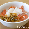 サーモンほたて丼