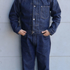 バズリクソンズ大戦デニム色落ち物語2022☆    BUZZ RICKSON'S / バズリクソンズ　BR16041 DENIM BLOUSE の大戦Gジャン　と　BR43041 WAIST OVERALLS 大戦ジーンズ　を今日から着込んでいきます♬ 