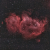 ハート星雲 IC1805、胎児星雲 IC1848