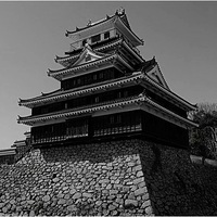 中津城　北門 来たもん