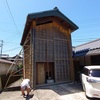 御車(山車)をしまってある鞘蔵を開けました。