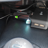  シガーソケット分岐器とLEDライト