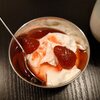 水切りしたカスピ海ヨーグルト
