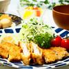 ☆薄切り肉の重ねかつ＆玉ねぎとパプリカのレンジピクルス☆