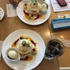 家内とパンケーキランチ