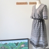 しっとりカシュクールワンピース②
