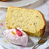桜のシフォンケーキのレシピ