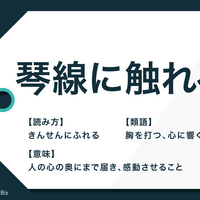 触れる は に 琴線 と