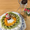 クリスマスケーキとダスキンの優待券
