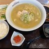 お昼は「博多 松介」の「鶏ラーメン定食」