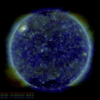 太陽の自転と黒点移動状態を追跡しました　(2020年4月1日〜4月10日)