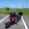 バイク GSX250R 晴れ、久しぶりの海（太平洋）へ！