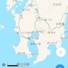 11/6  124日目　宇城市〜八代市(当日歩行距離23km、累計歩行距離3185km)