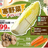 情報　商品　霜降り白菜　寒野菜チャレンジ　ヤオコー　1月19日号