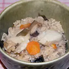 里芋と干し椎茸の炊き込みご飯