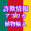 【アフリカ植物輸入詐欺】カメルーンの植物販売詐欺の情報公開