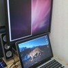 MacBook をデュアルディスプレイにした