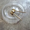 今どき感ある〝金メッキ〟