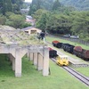 旧太子駅の展示貨車