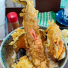 海鮮丼と味噌汁