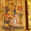 エジプト ギザ パピルス店「Aegyptus Papyrus」で実演とお買い物、パピルス偽物が横行 本物の見分け方