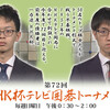 ２月のＮＨＫ杯囲碁トーナメント