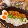 【野菜たっぷりお肉少なめキーマカレー　気分一新キッチンのスポンジを換えてみた】