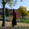 如月なるはさん その7 ─ 北陸モデルコレクション 2021.11.28 呉羽山公園・都市緑化植物園 ─