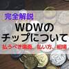 【完全解説】WDWのチップについて【払うべき場面は？払い方は？】