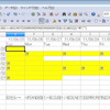 OpenOfficeでイベントスケジュール表を作る