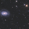 かみのけ座の銀河NGC4725,NGC4747