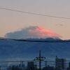 富士山雲隠れ