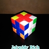 ルービックキューブで模様を作りました！　Rubik's Cube art design