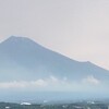 今朝の富士山