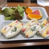 フルーツカフェでモーニング