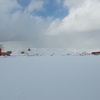 冬の札幌　雪捨て場「月寒東第２地区」　2021・２月