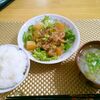 鶏の手羽元と天かぶの煮物