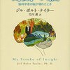 脳卒中が起こった瞬間　その三／『奇跡の脳　脳科学者の脳が壊れたとき』ジル・ボルト・テイラー