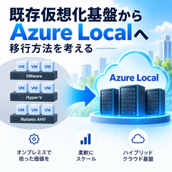 既存仮想化基盤からAzure Localへの移行方法を考える