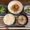 万能肉みそと油淋鶏